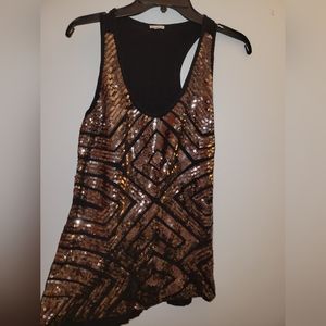 Sequin Tank Top